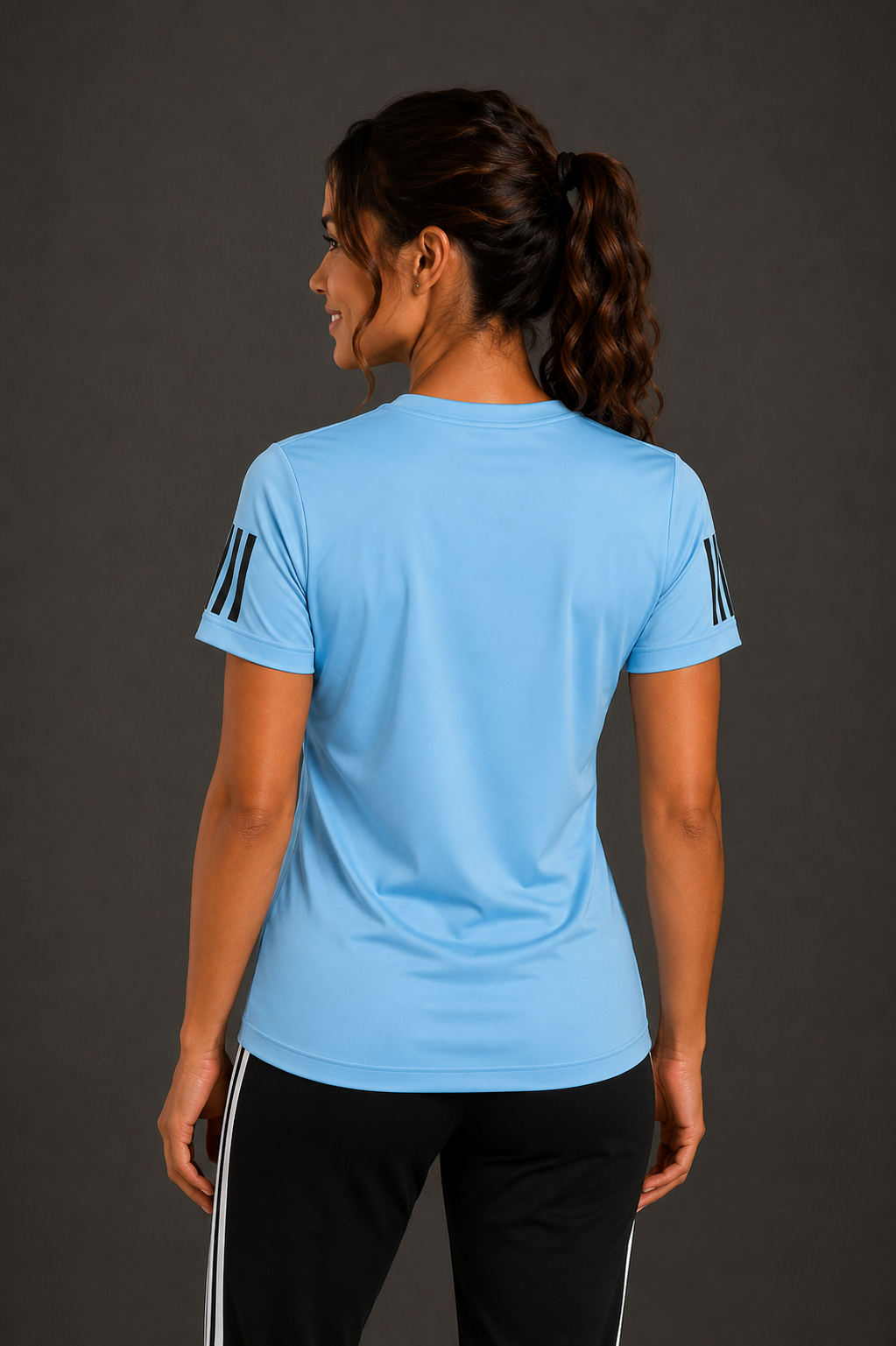Adi Dri-Fit Women's T-Shirts Sky