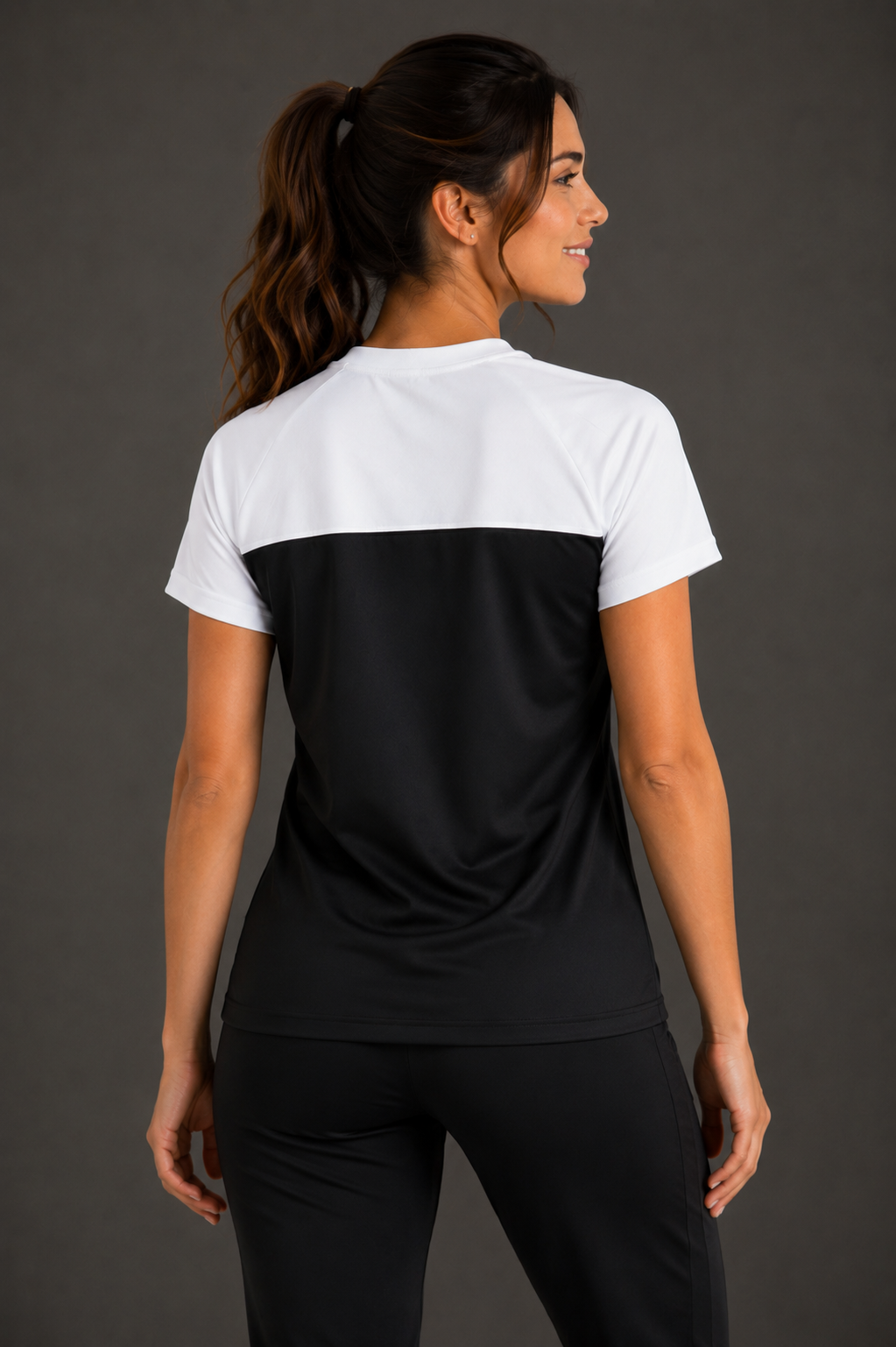 ADI Dri-Fit Women's T-Shirts Black/White