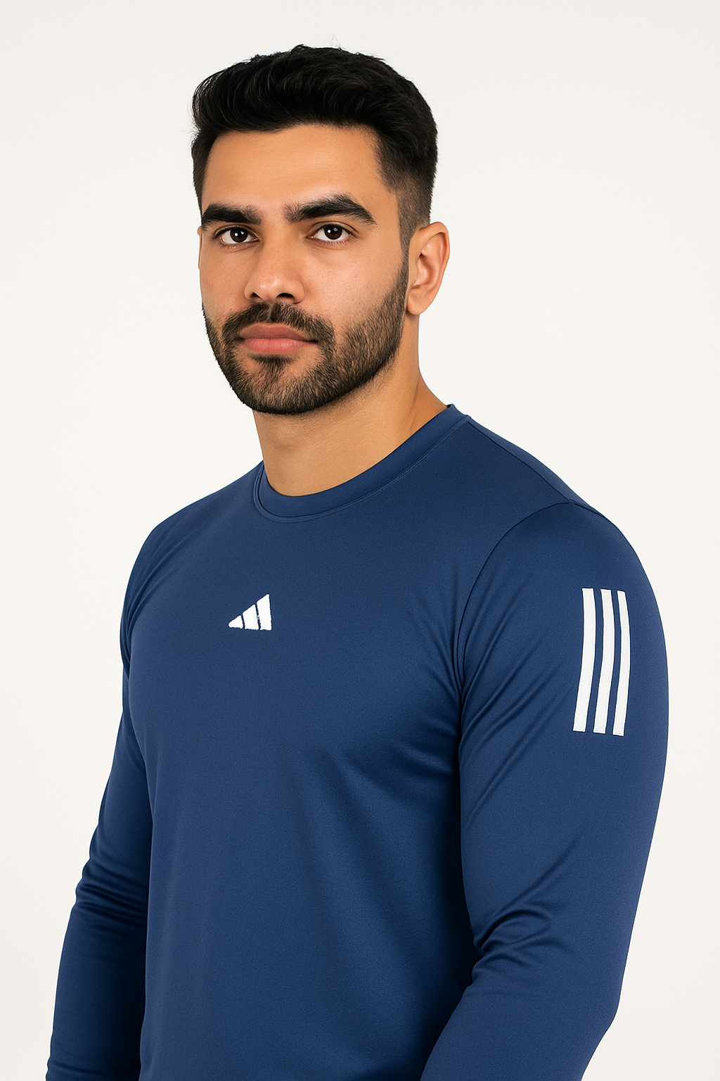 Adi Dri-Fit Full Sleeve Shirt Navy