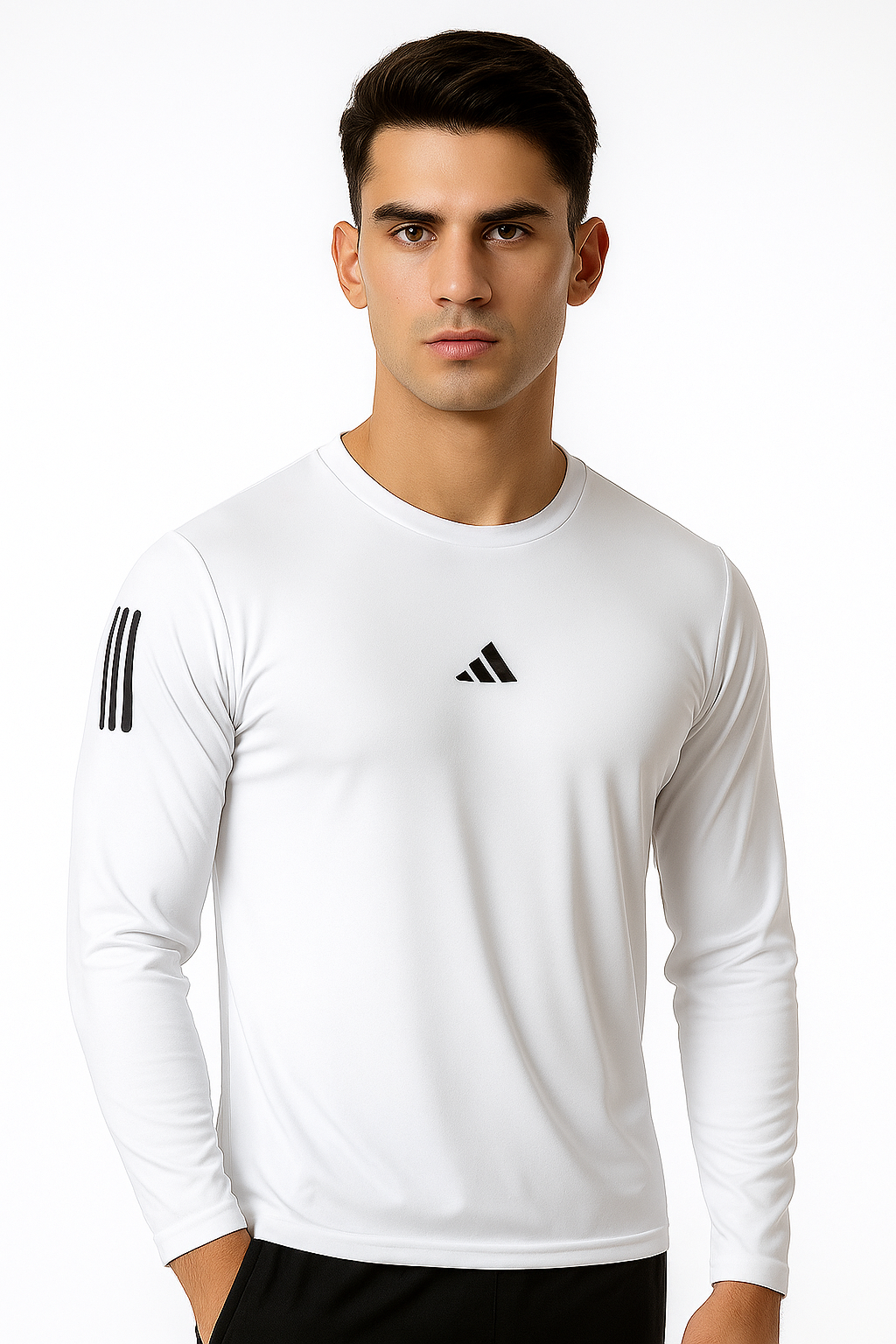 Adi Dri Full Sleeve Shirt White