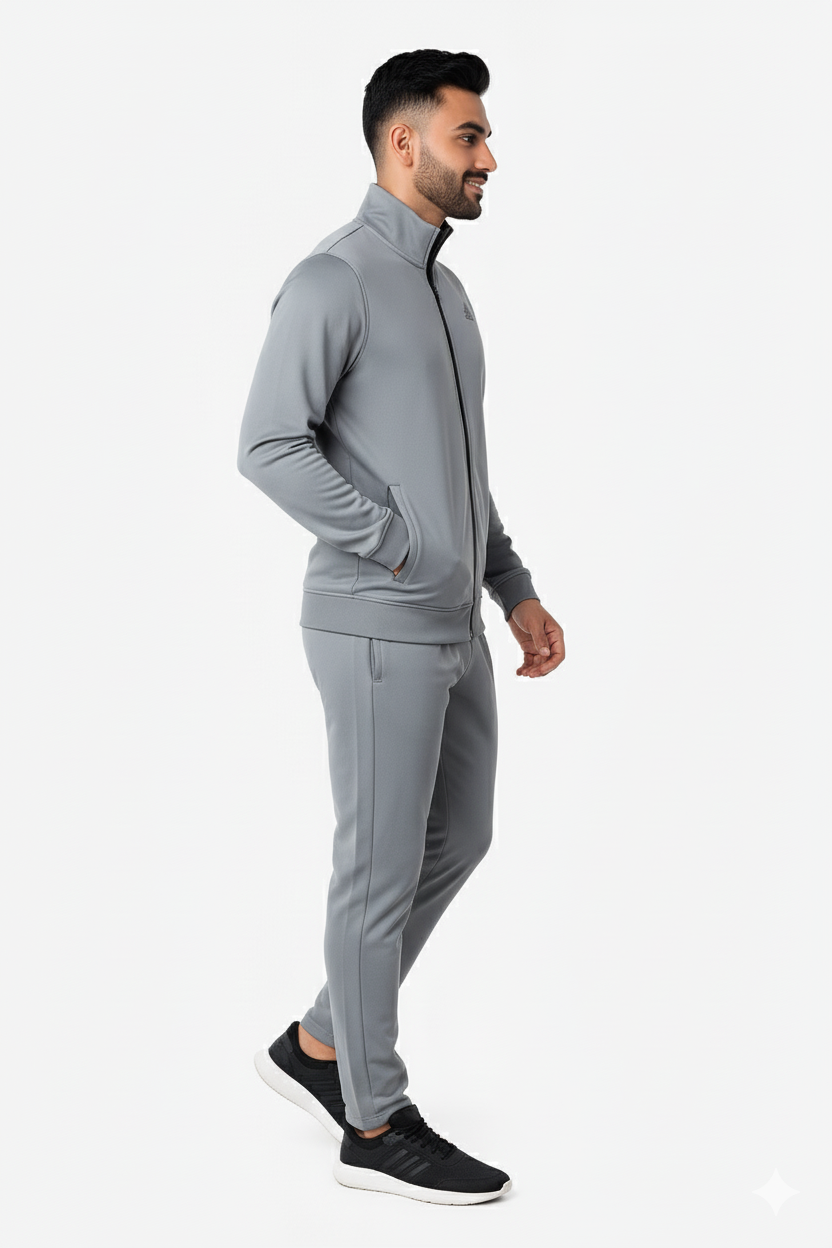 Adi Premium Tracksuit Grey