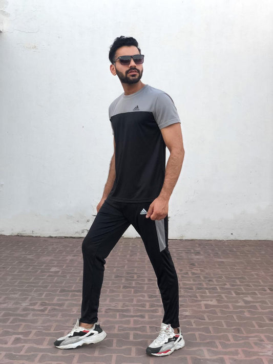 ADS Premium Tracksuit Black/Gray