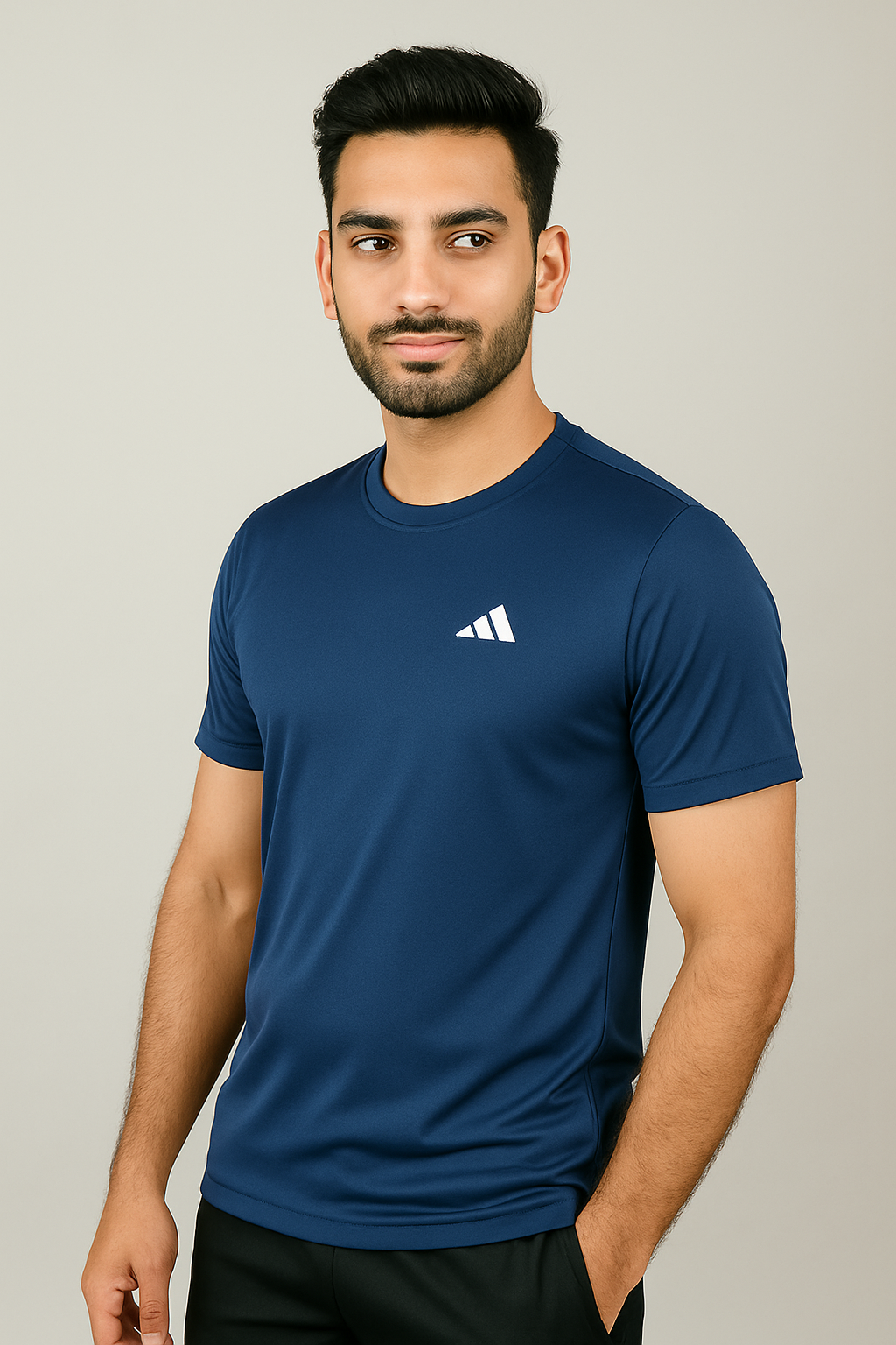 Adi Dri-Fit T-Shirt  Navy Blue