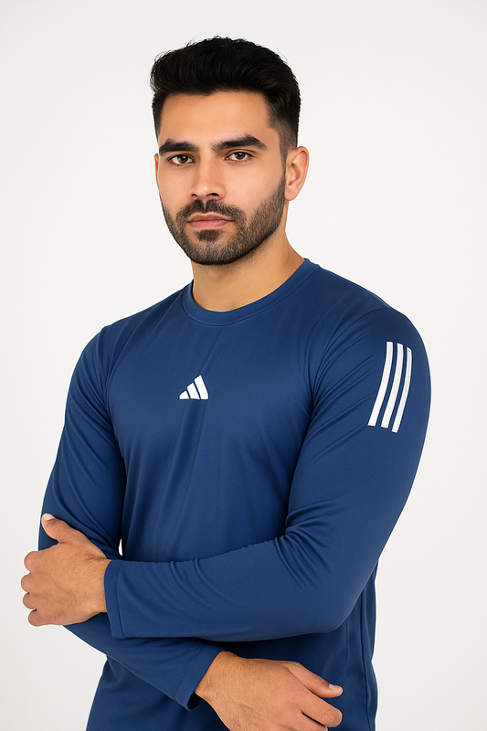 Adi Dri-Fit Full Sleeve Shirt Navy