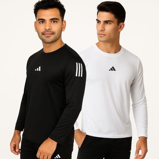 Pack Of 2 Adi Dri-Fit Full Sleeve Shirt