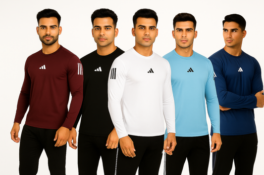 Pack Of 5 Adi Dri-Fit Full Sleeve Shirt
