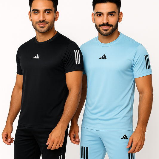 PACK OF 2 Adi Dri-Fit T-Shirt & Shorts Set