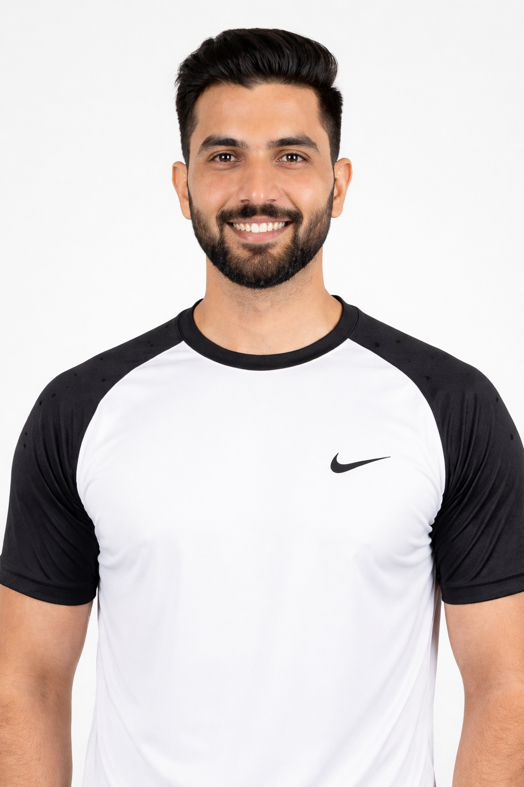 Nik Dri-Fit T-Shirt White/Black