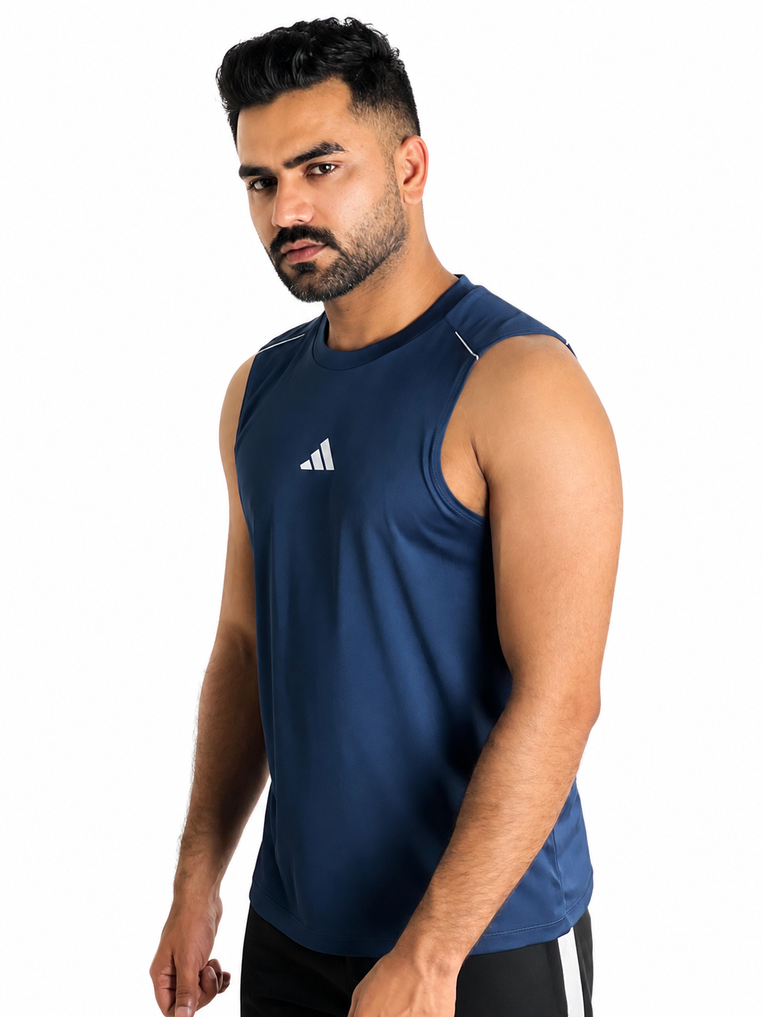 PACK OF 3 Adi Dri-Fit Sleeveless Shirt Sky Navy Maroon