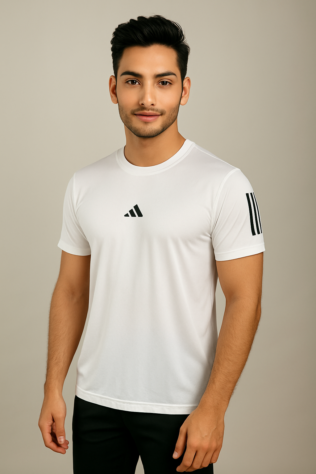 Adi Dri-Fit T-Shirt  White