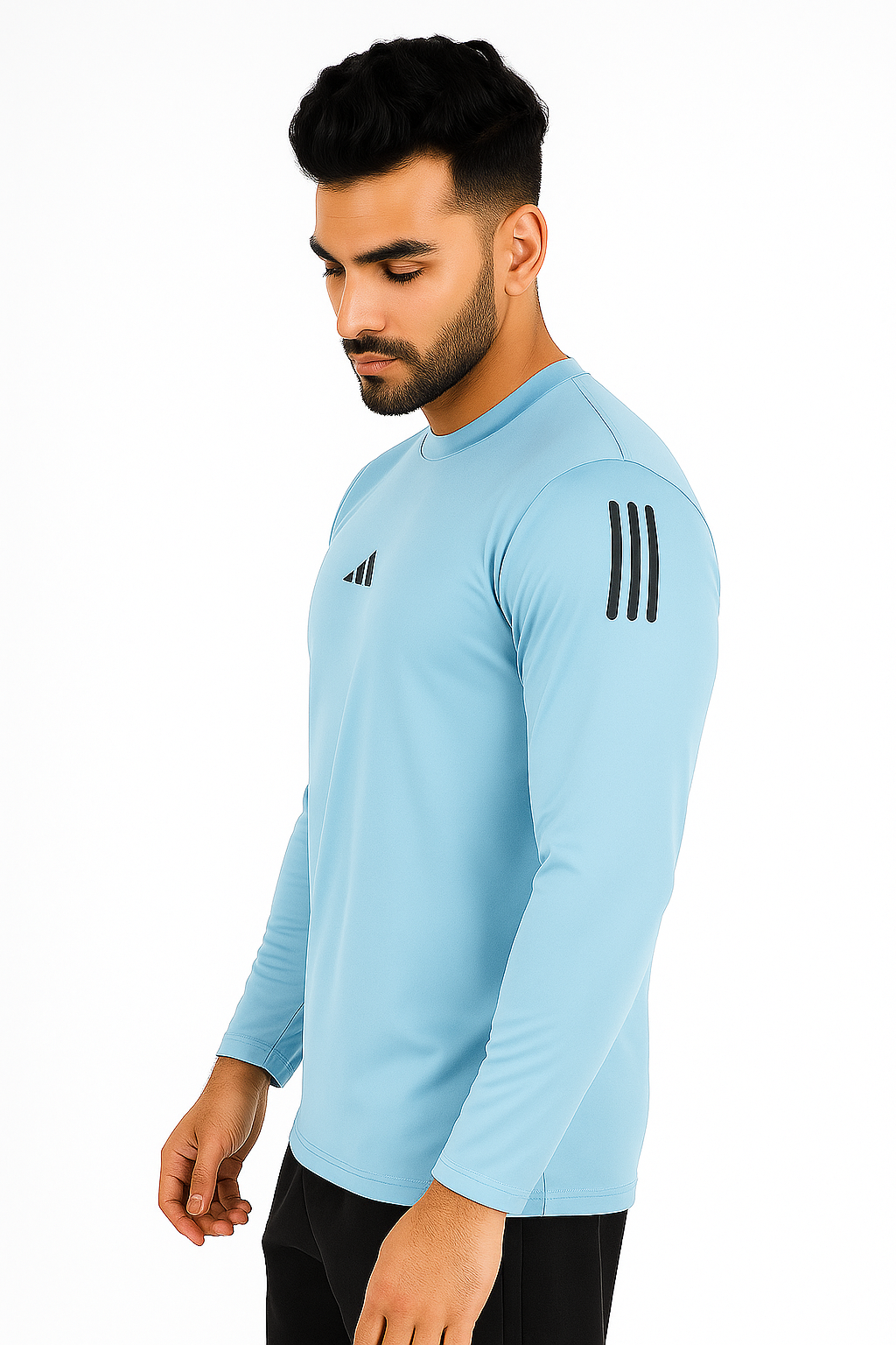 Adi Dri-Fit Full Sleeve Shirt Sky