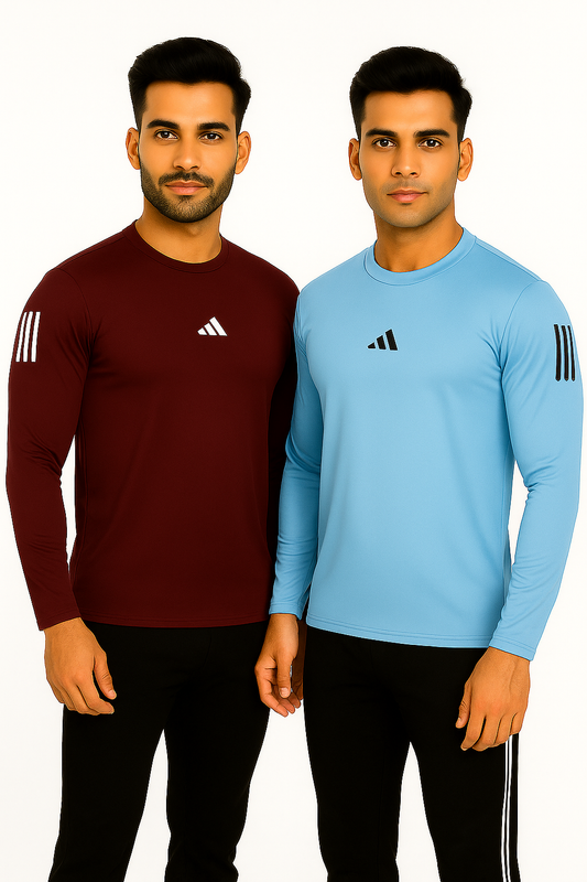 Pack Of 2 Adi Dri-Fit Full Sleeve Shirt