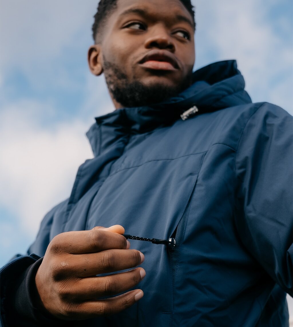 Patrick Padded long jacket