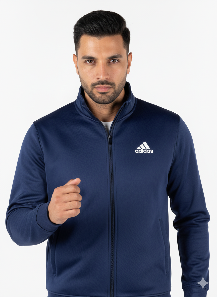 Adi Premium Tracksuit Navy