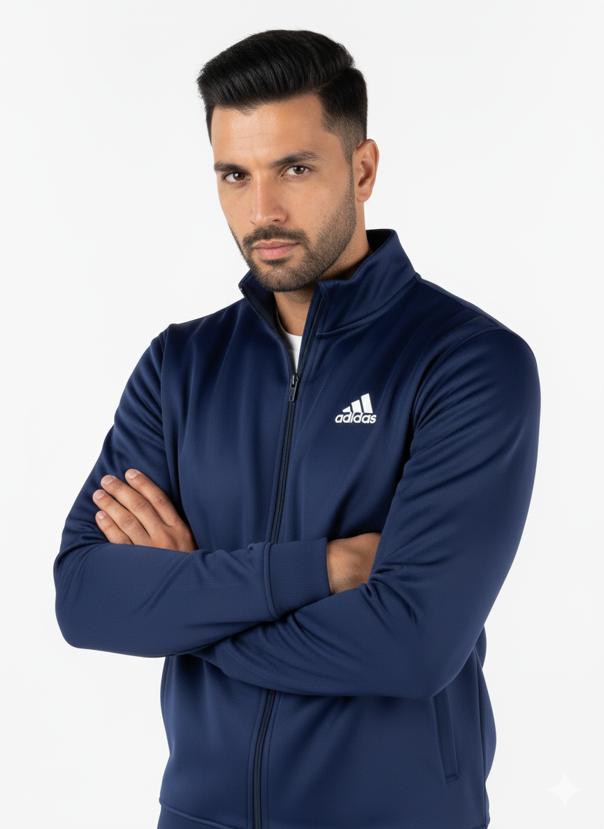 Adi Premium Tracksuit Navy