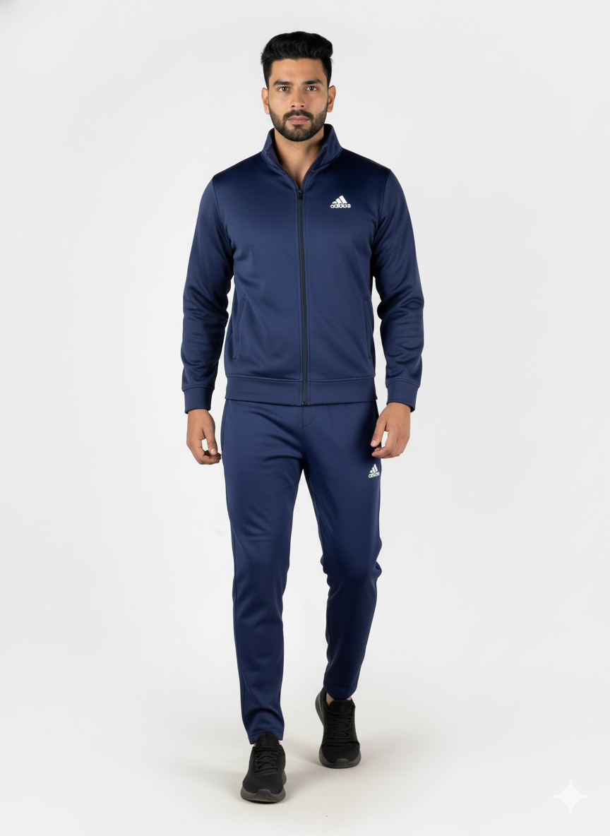 Adi Premium Tracksuit Navy