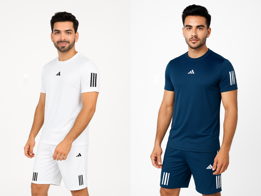 PACK OF 2 Adi Dri-Fit T-Shirt & Shorts Set