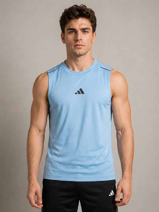 Adi Dri-Fit Sleeveless Shirt Sky